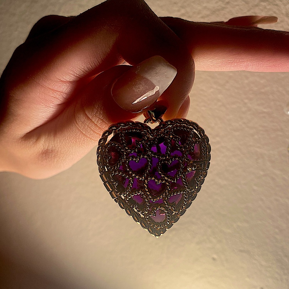 Vintage Heart Locket 💜